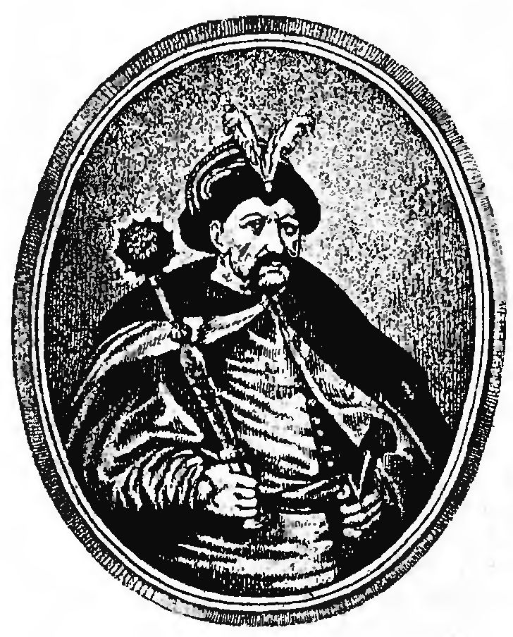Гетман Богдан Хмельницкий (из книги Ластовского, 1910).